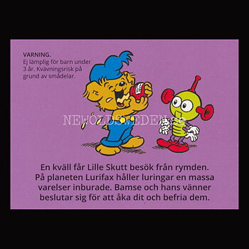 BAMSE OCH LURINGARNA FRÅN GALNA GALAXEN Nr: 2 - BAMSE MINIBÖCKER - MB202