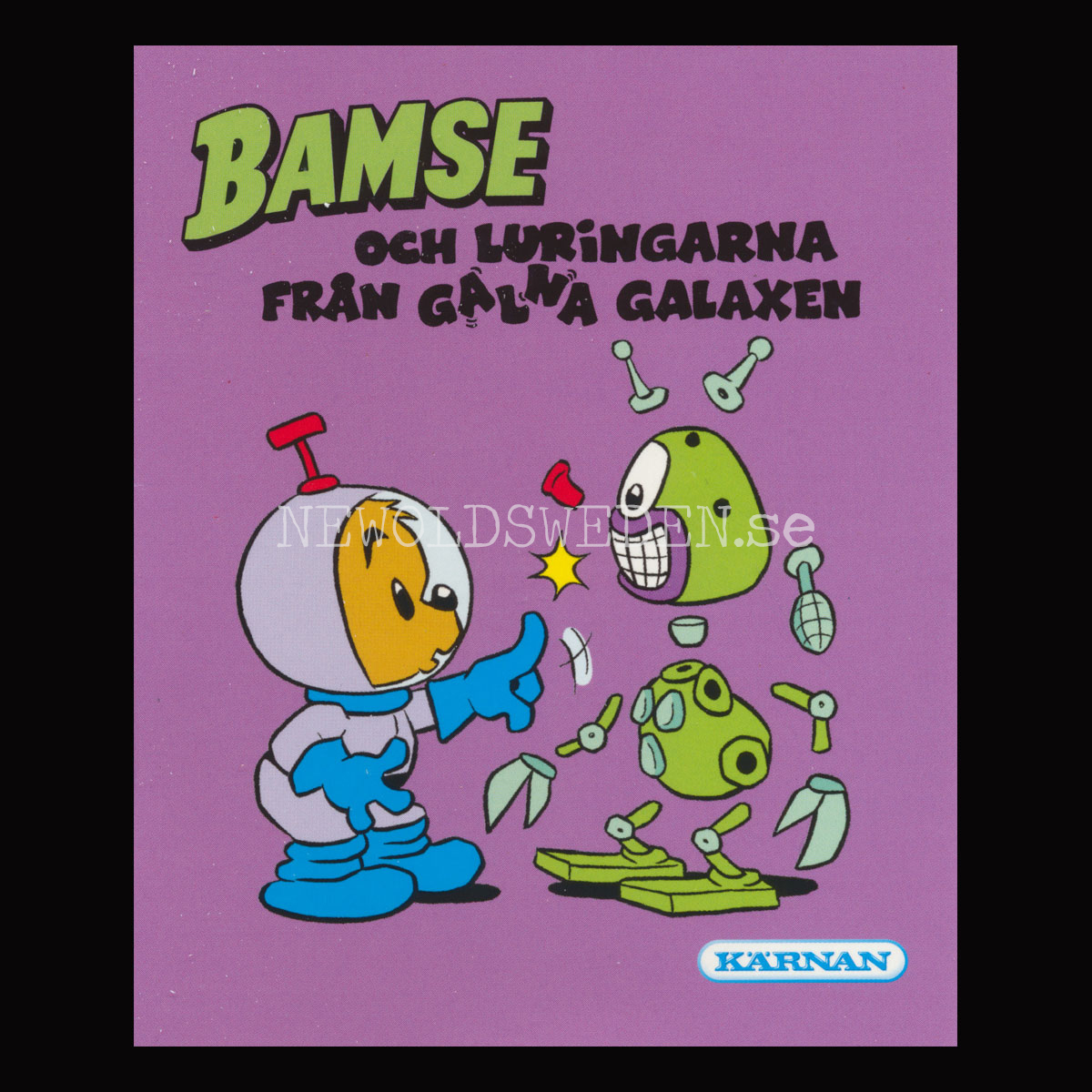 BAMSE OCH LURINGARNA FRÅN GALNA GALAXEN Nr: 2 - BAMSE MINIBÖCKER - MB202