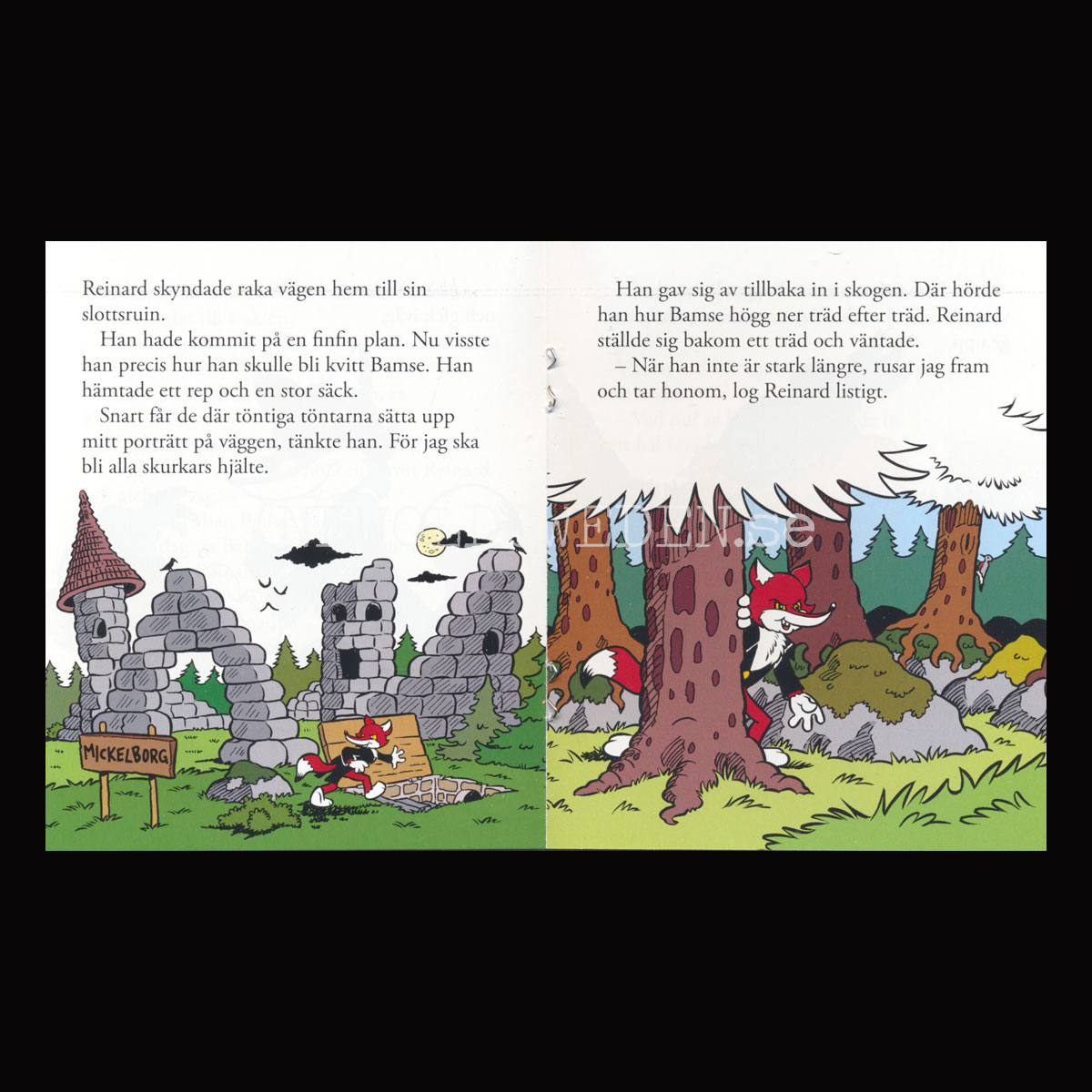 BAMSE OCH REINARD RÄV Nr: 1 - BAMSE MINIBÖCKER - MB202 - 3