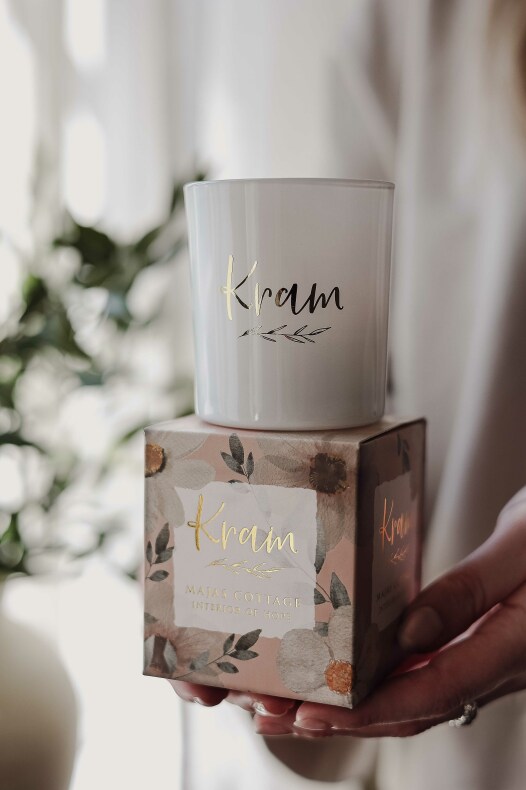 Ljuslykta Kram - Majas lyktor/ Barncancerfonden - 4