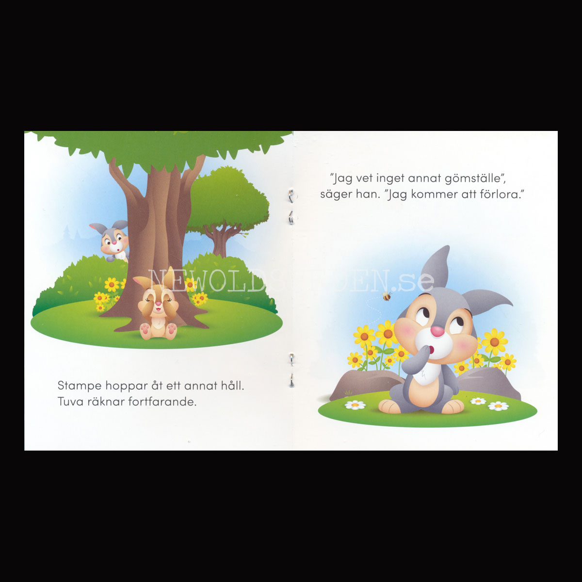 Disney Min första saga - STAMPE LEKER KURRAGÖMMA Nr: 1 - Disney Miniböcker - 3