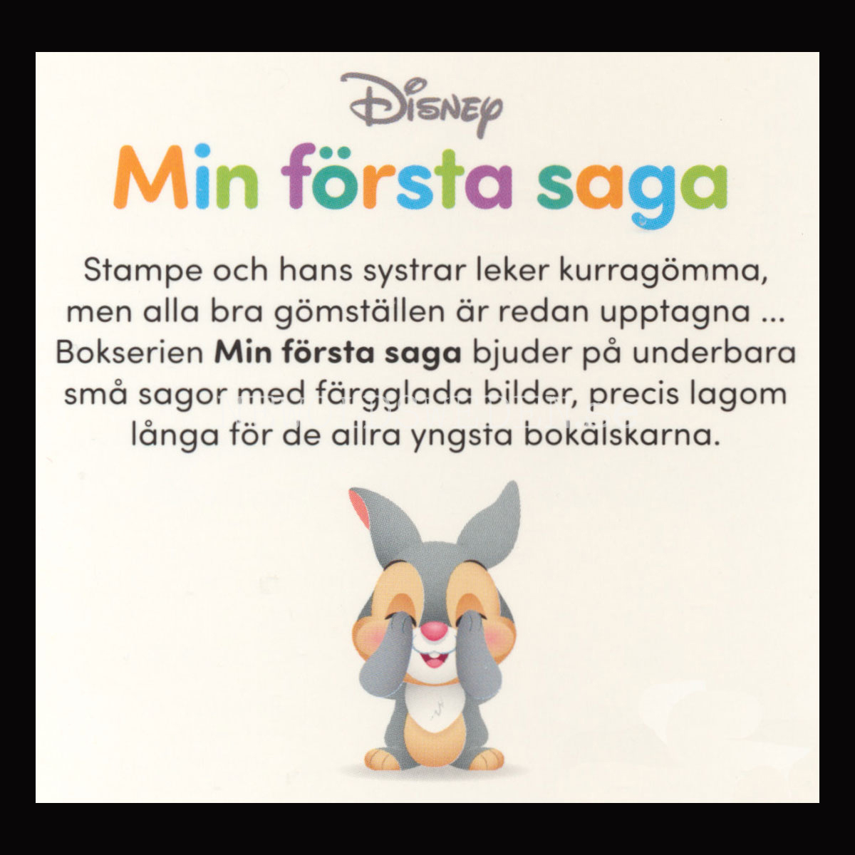 Disney Min första saga - STAMPE LEKER KURRAGÖMMA Nr: 1 - Disney Miniböcker - 2
