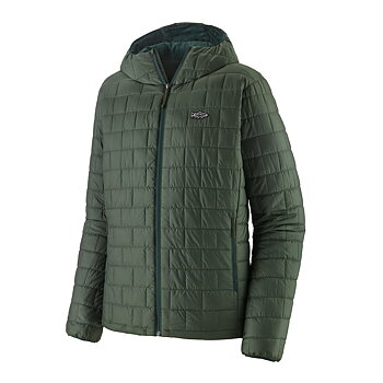Patagonia Nano Puff Fitz Roy Trout Hoody - Old Growth Green