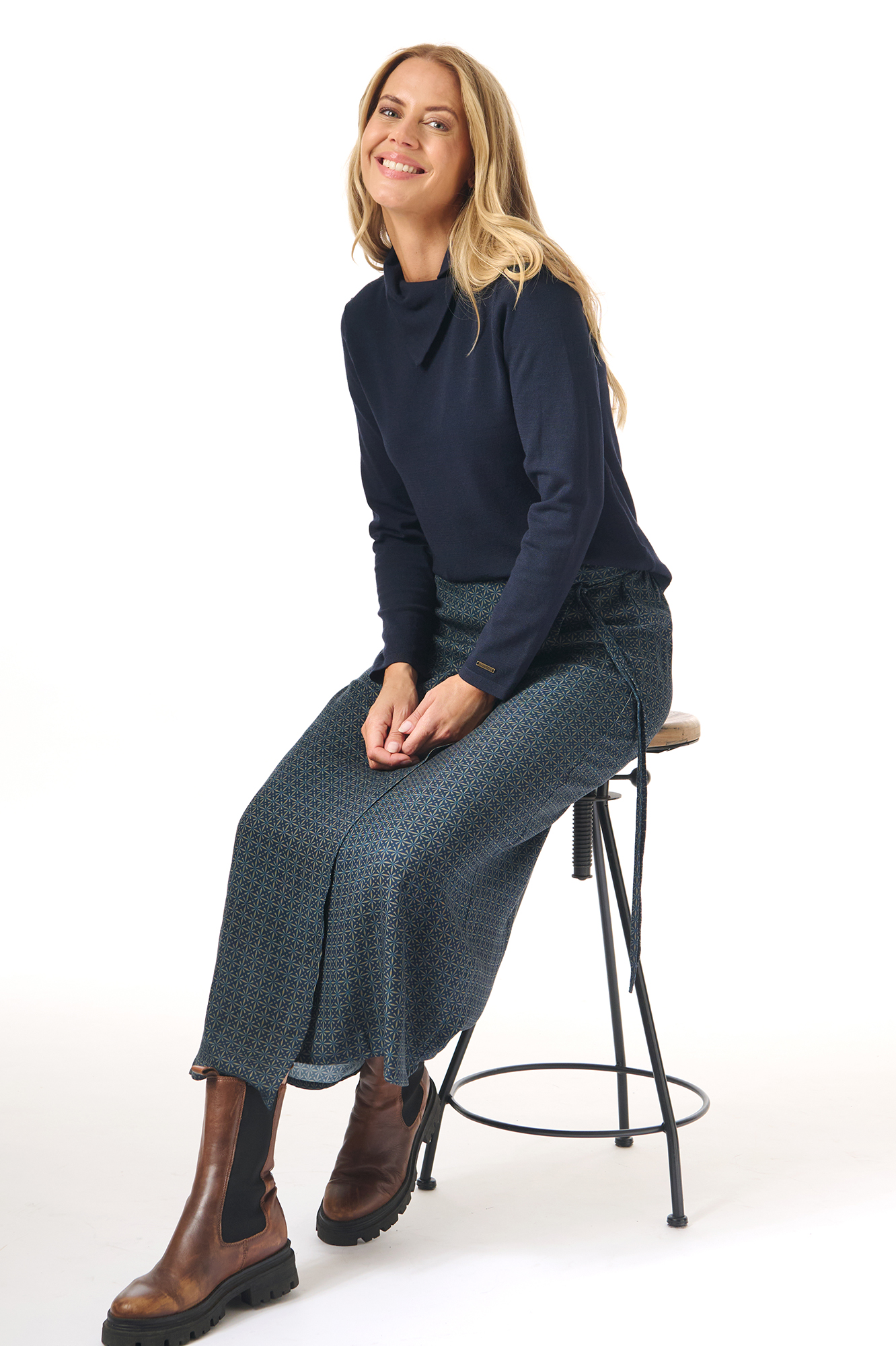 Giselle skirt  elderberry - 3