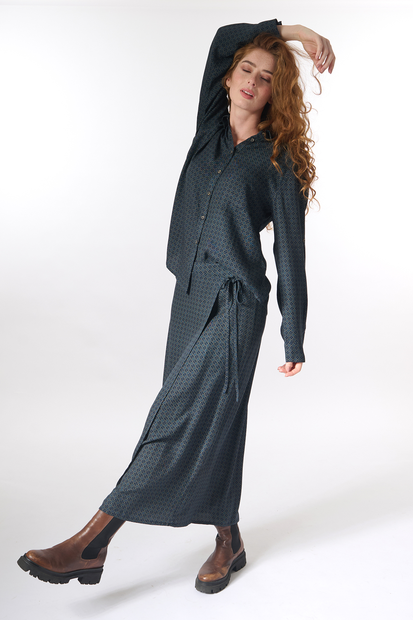 Giselle skirt  elderberry - 7