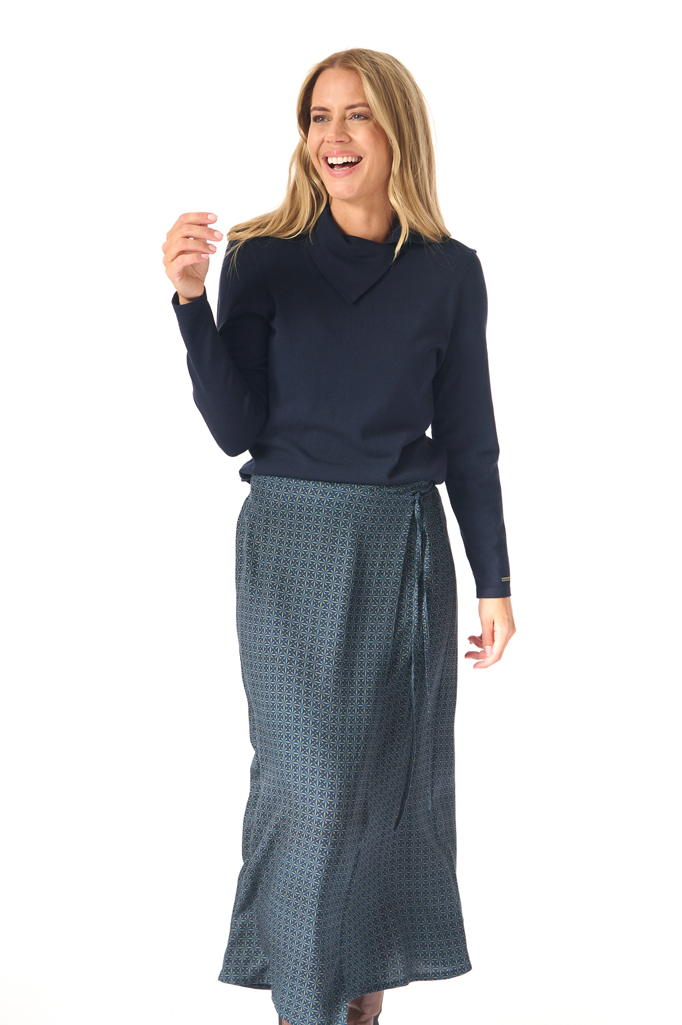Giselle skirt  elderberry - 2