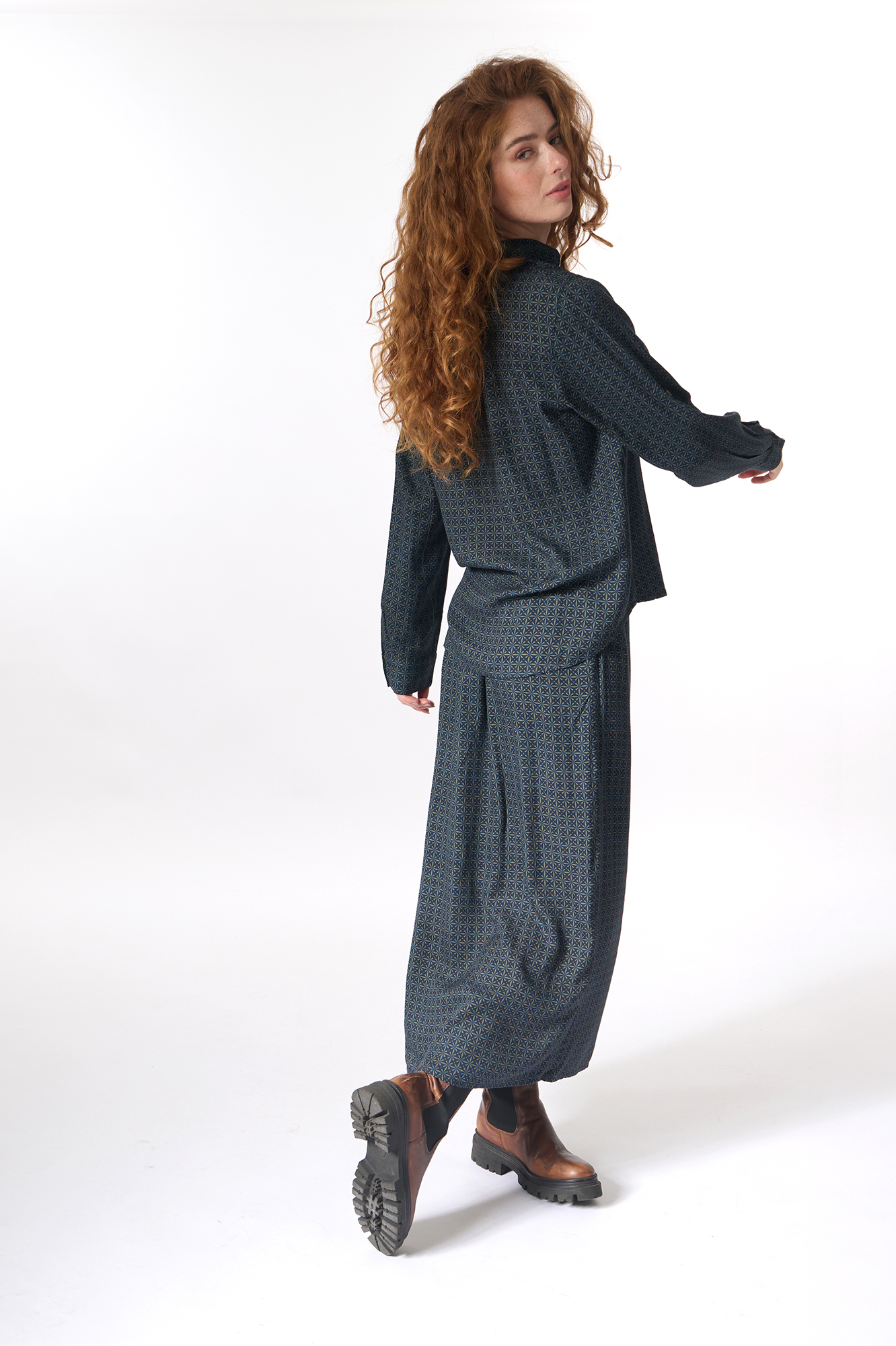 Giselle skirt  elderberry - 8