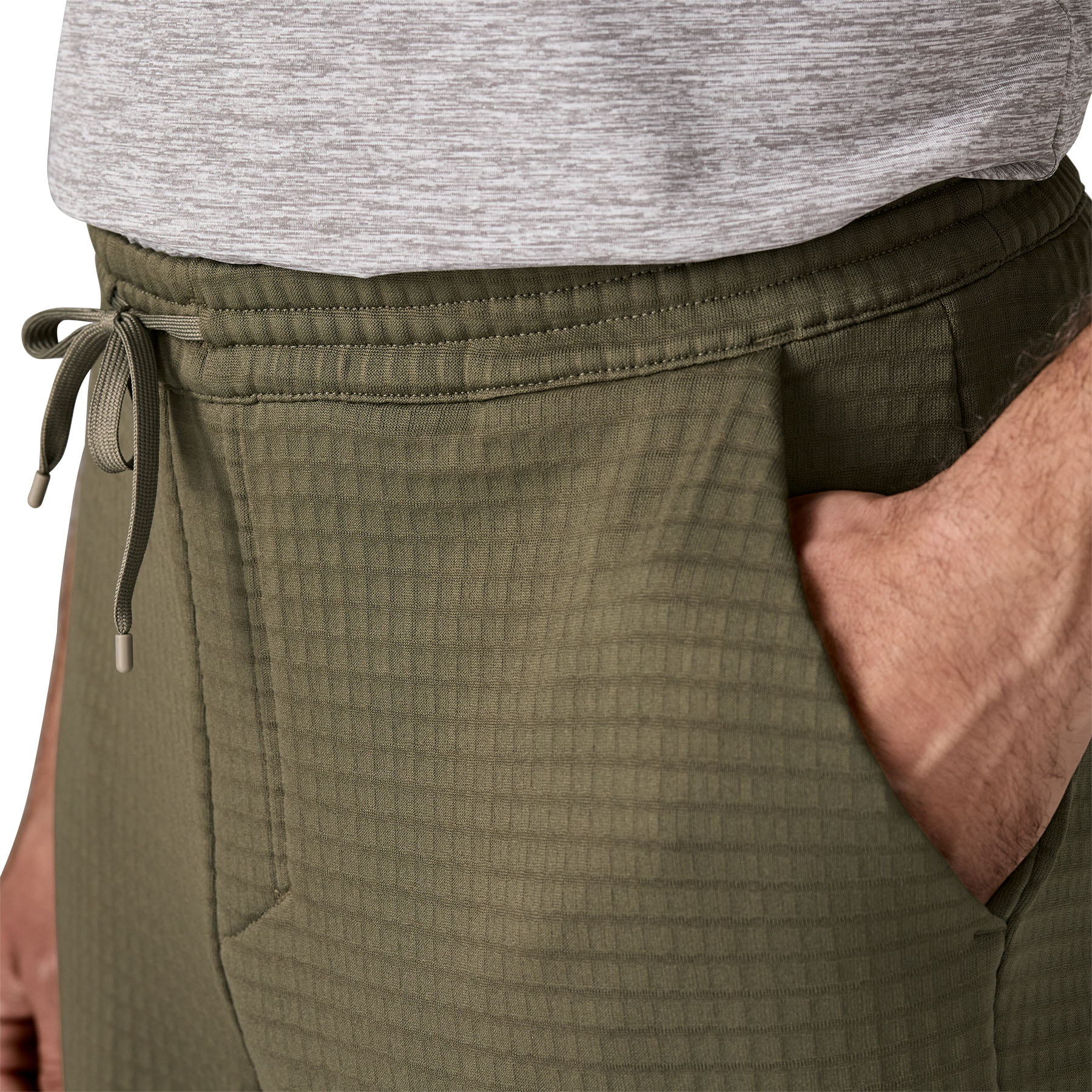 Patagonia R1 Fleece Pants - Basin Green - 5