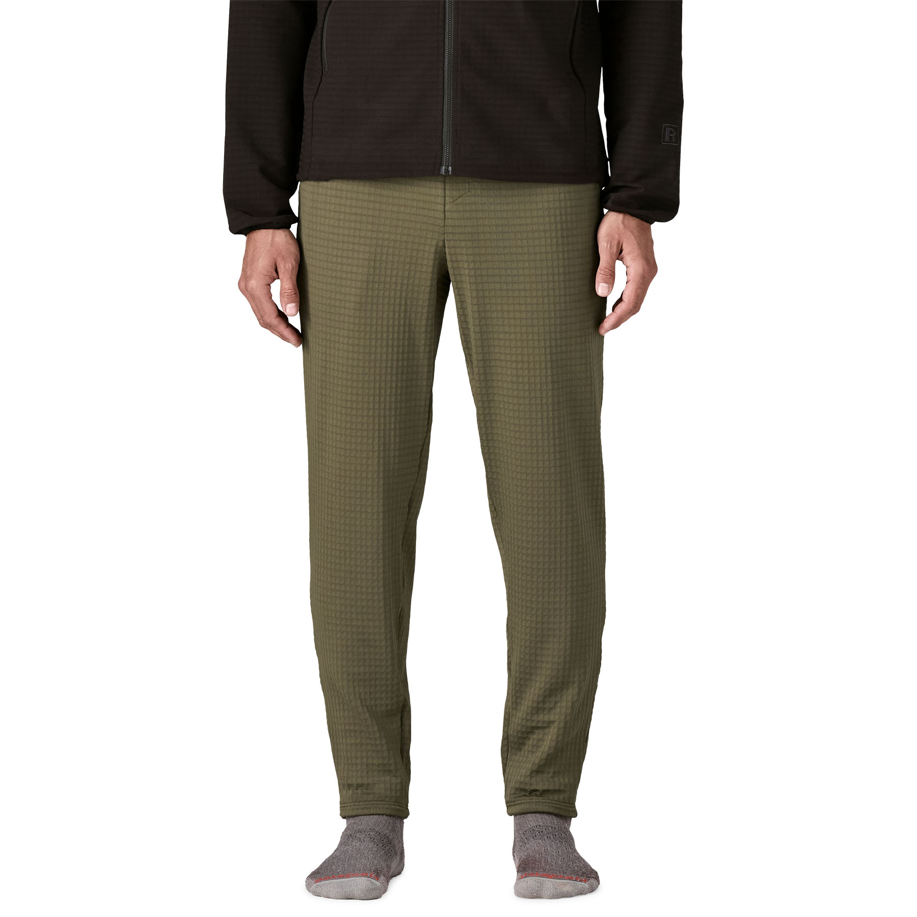 Patagonia R1 Fleece Pants - Basin Green - 2