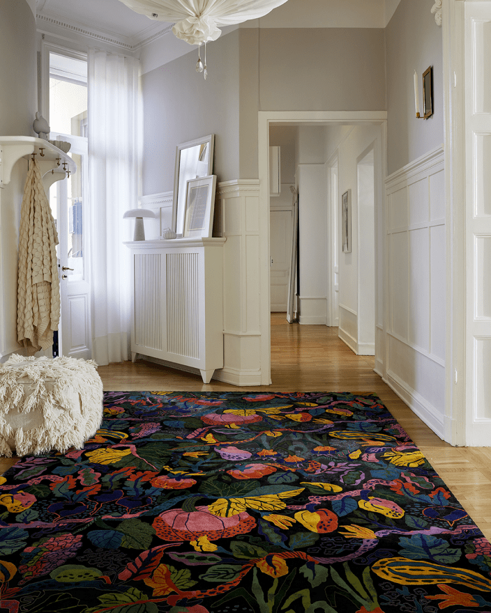 Heritage Garden Charcoal Multi 170x230cm - 3
