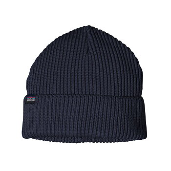 Fishermans Rolled Beanie - Navy Blue