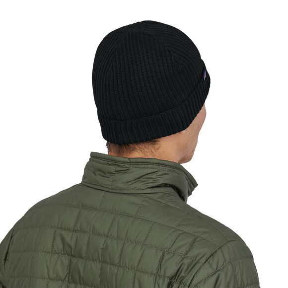Patagonia Fishermans Rolled Beanie - Black - 2