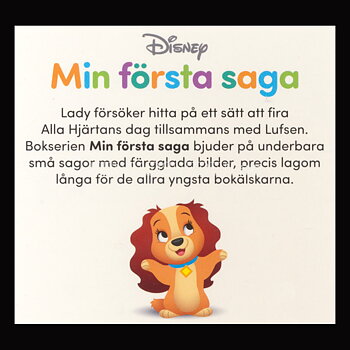 Disney Min första saga - LADY FIRAR ALLA HJÄRTANS DAG Nr: 4 - Disney Miniböcker