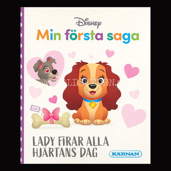 Disney Min första saga - LADY FIRAR ALLA HJÄRTANS DAG Nr: 4 - Disney Miniböcker