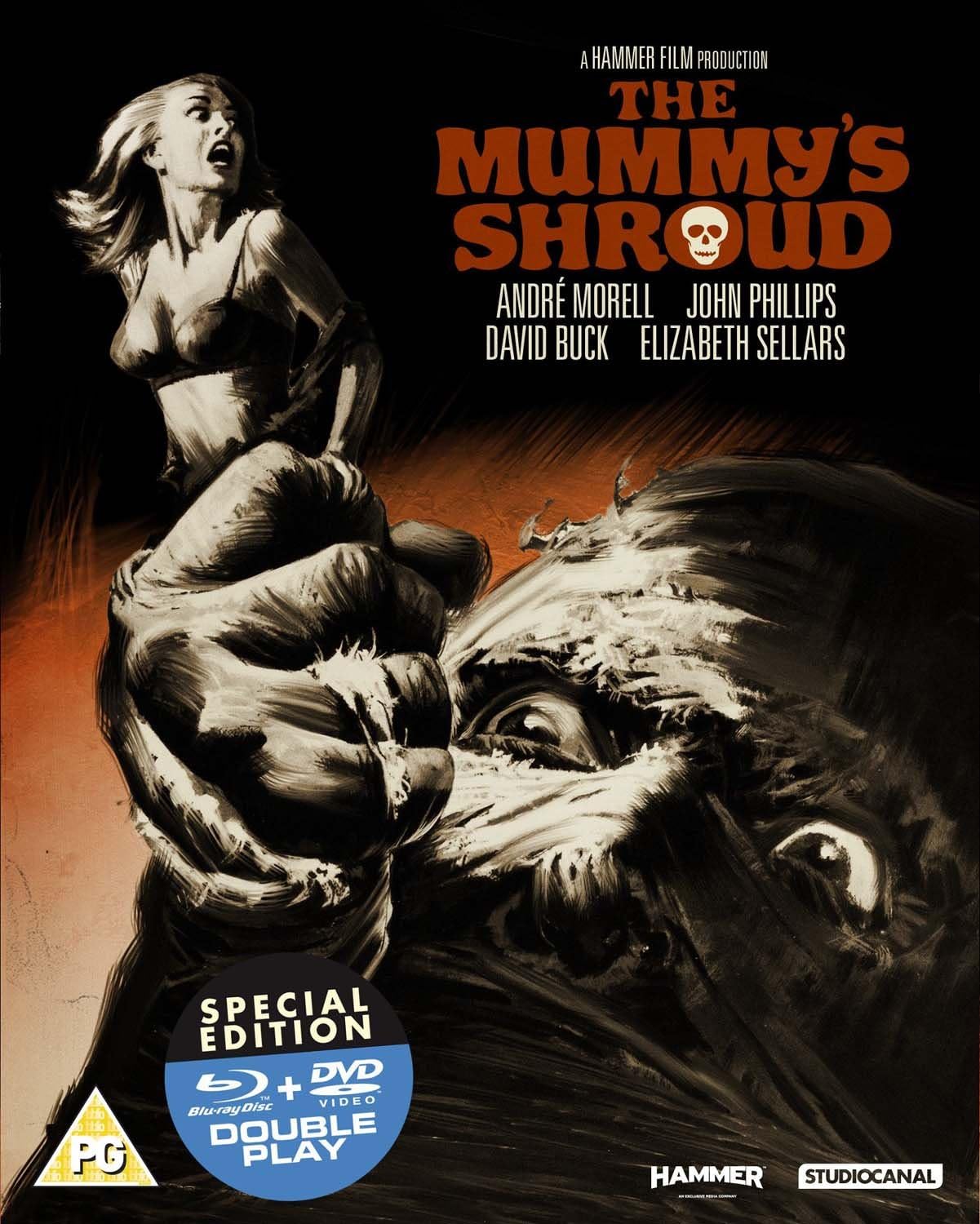 The Mummy's Shroud (ej svensk text) (Blu-ray + DVD)