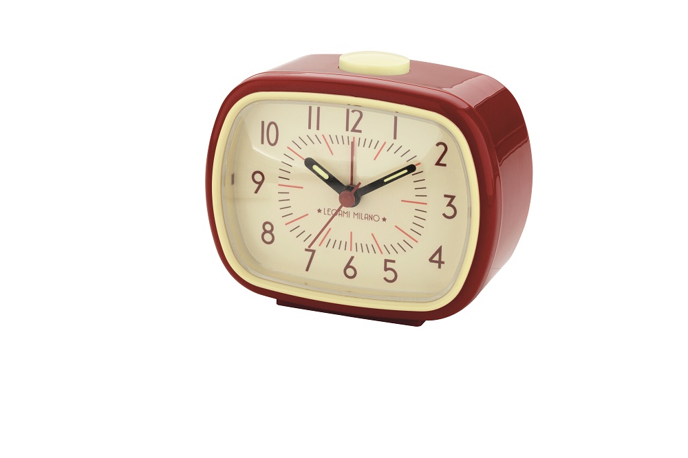 Alarm clock Retro, Red