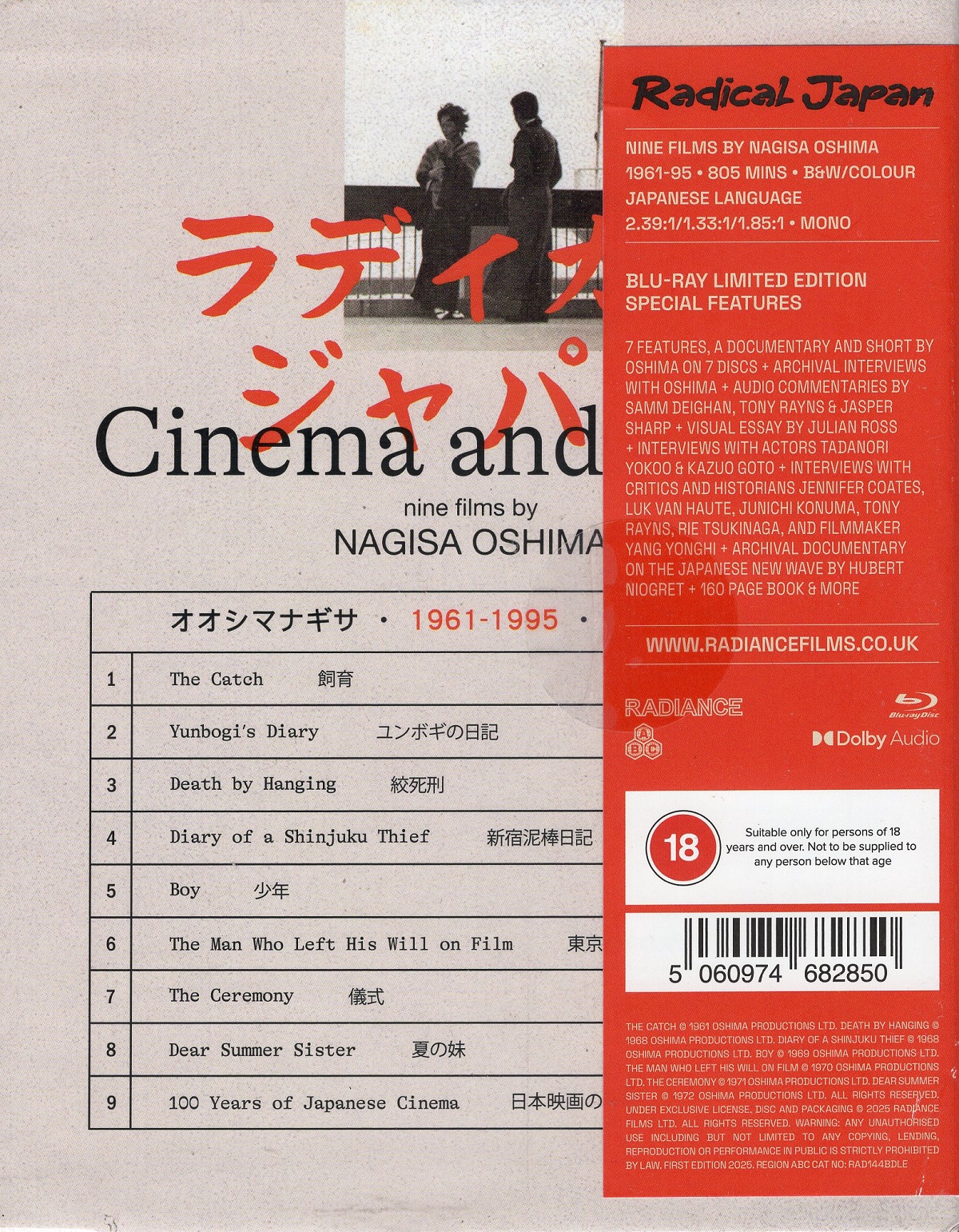 Radical Japan: Cinema And State (Limited Edition) (ej svensk text) (Blu-ray) - 2
