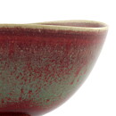 Berndt Friberg (1955) Unique TriangularOxblood/Celadon Bowl 6 cm
