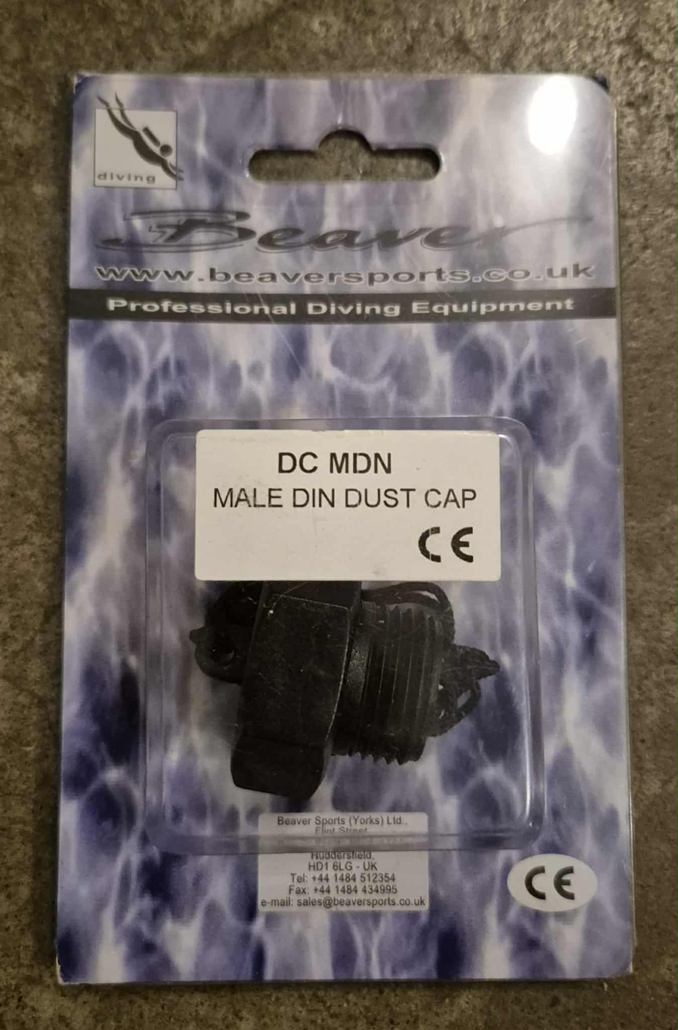 Beaver Male DIN Dust Cap *NY*