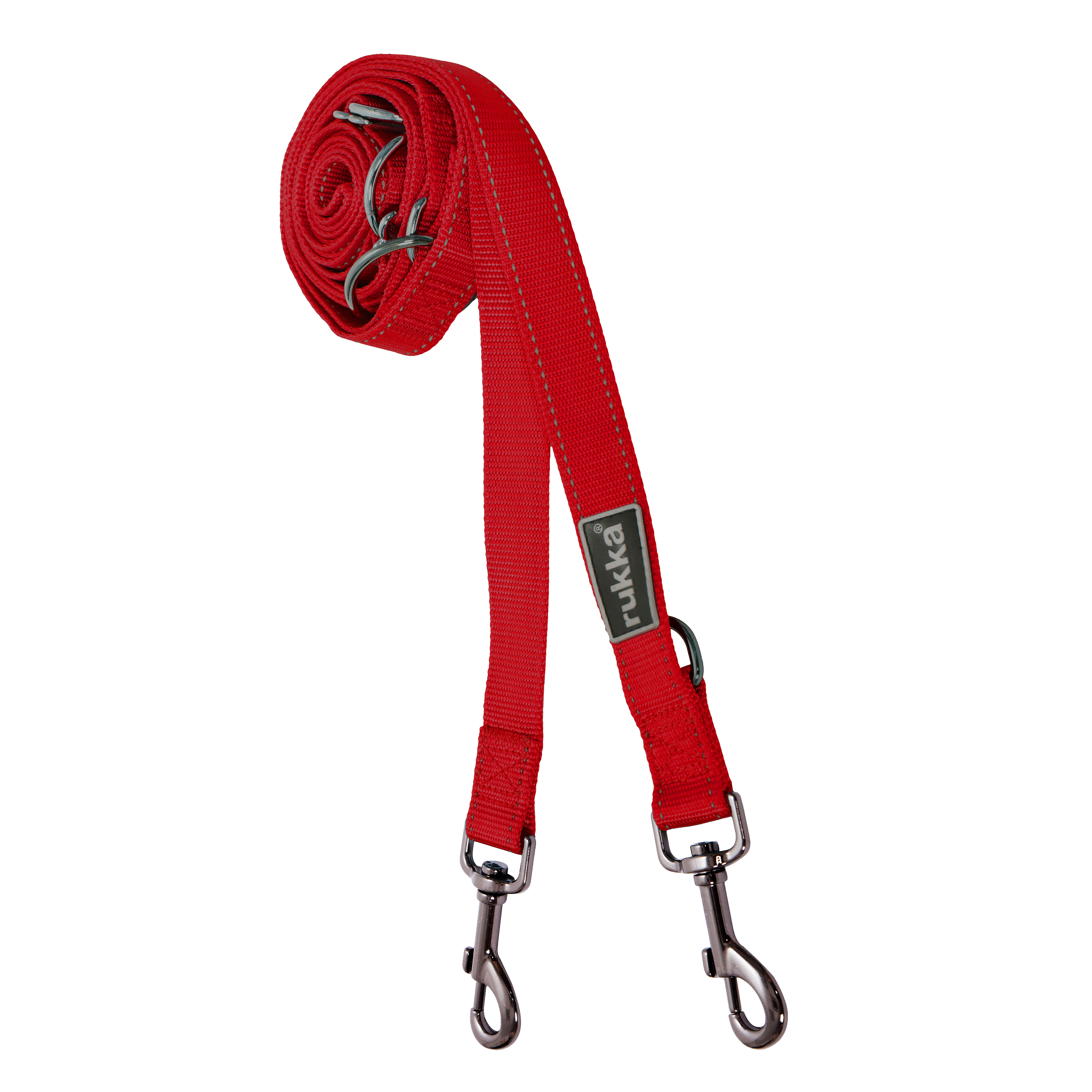 Rukka Bliss Multi Dog Leash - Red