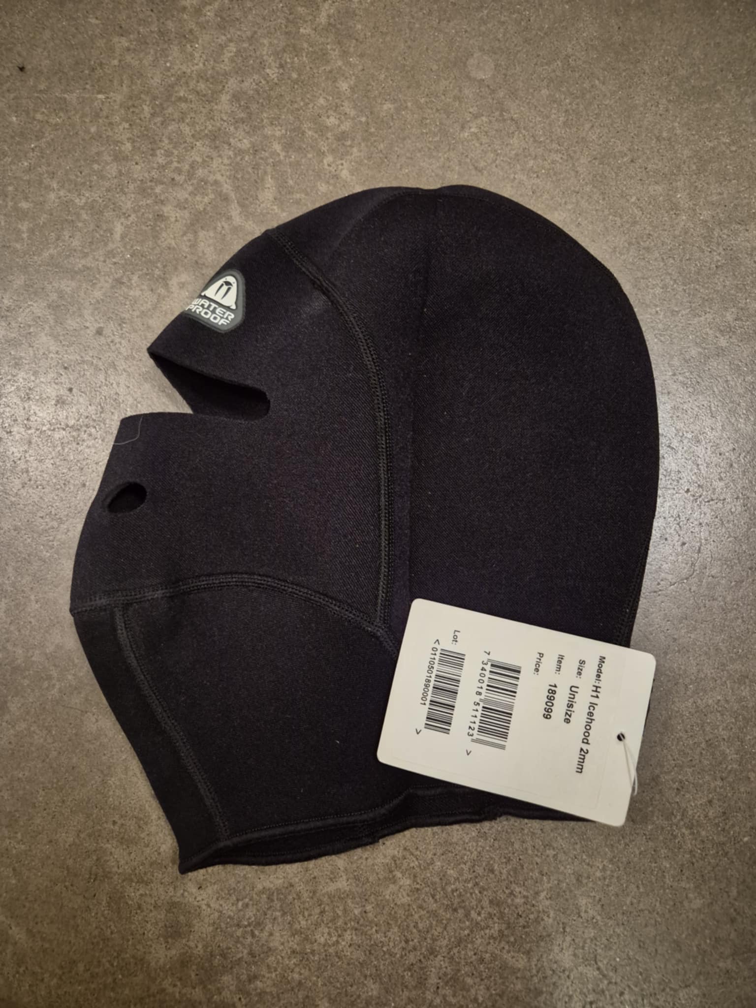 Waterproof H1 Icehood 2mm, Unisize *NY* - 2