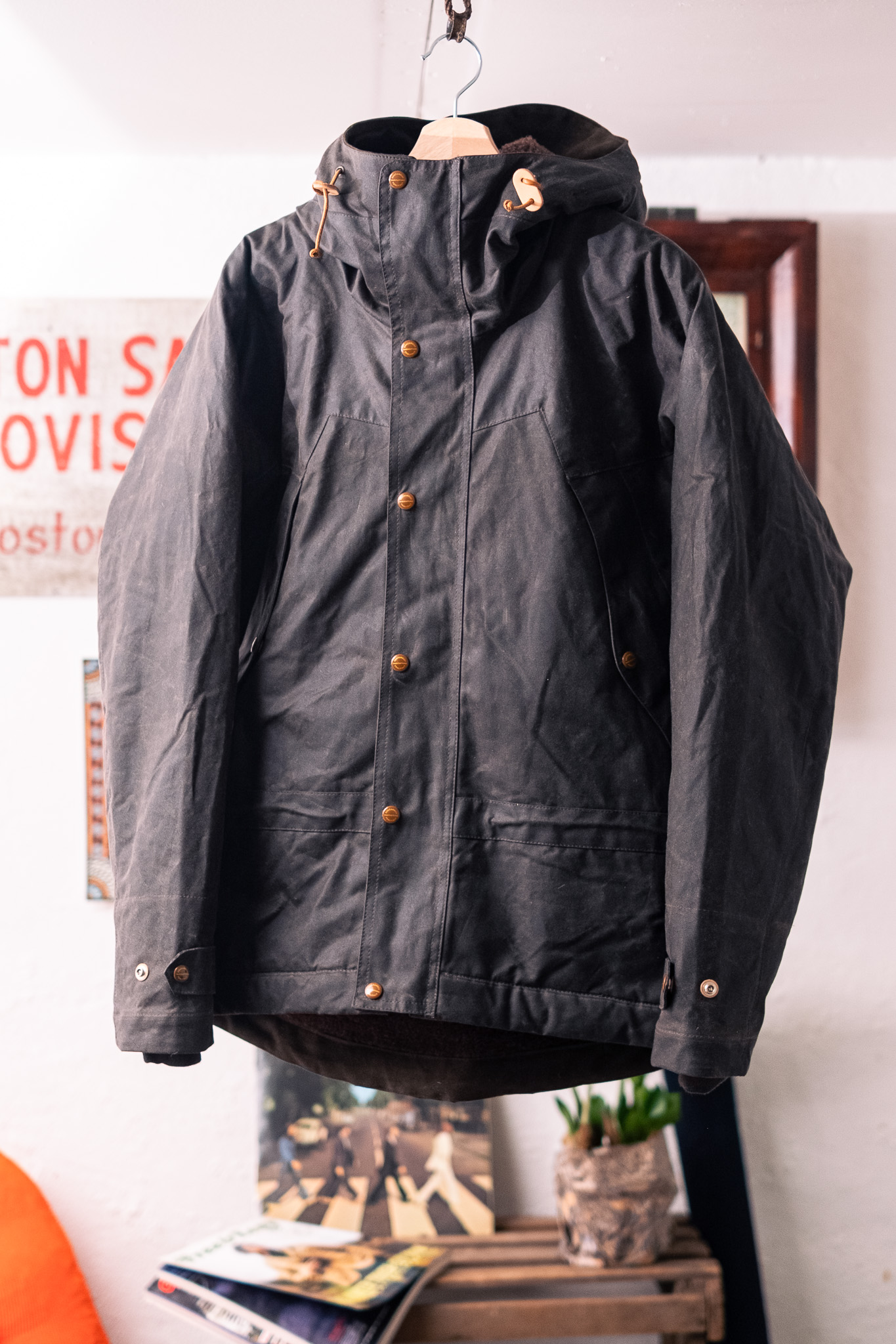 Manifattura Ceccarelli - Mountain Jacket Waxed Cotton Chocolate