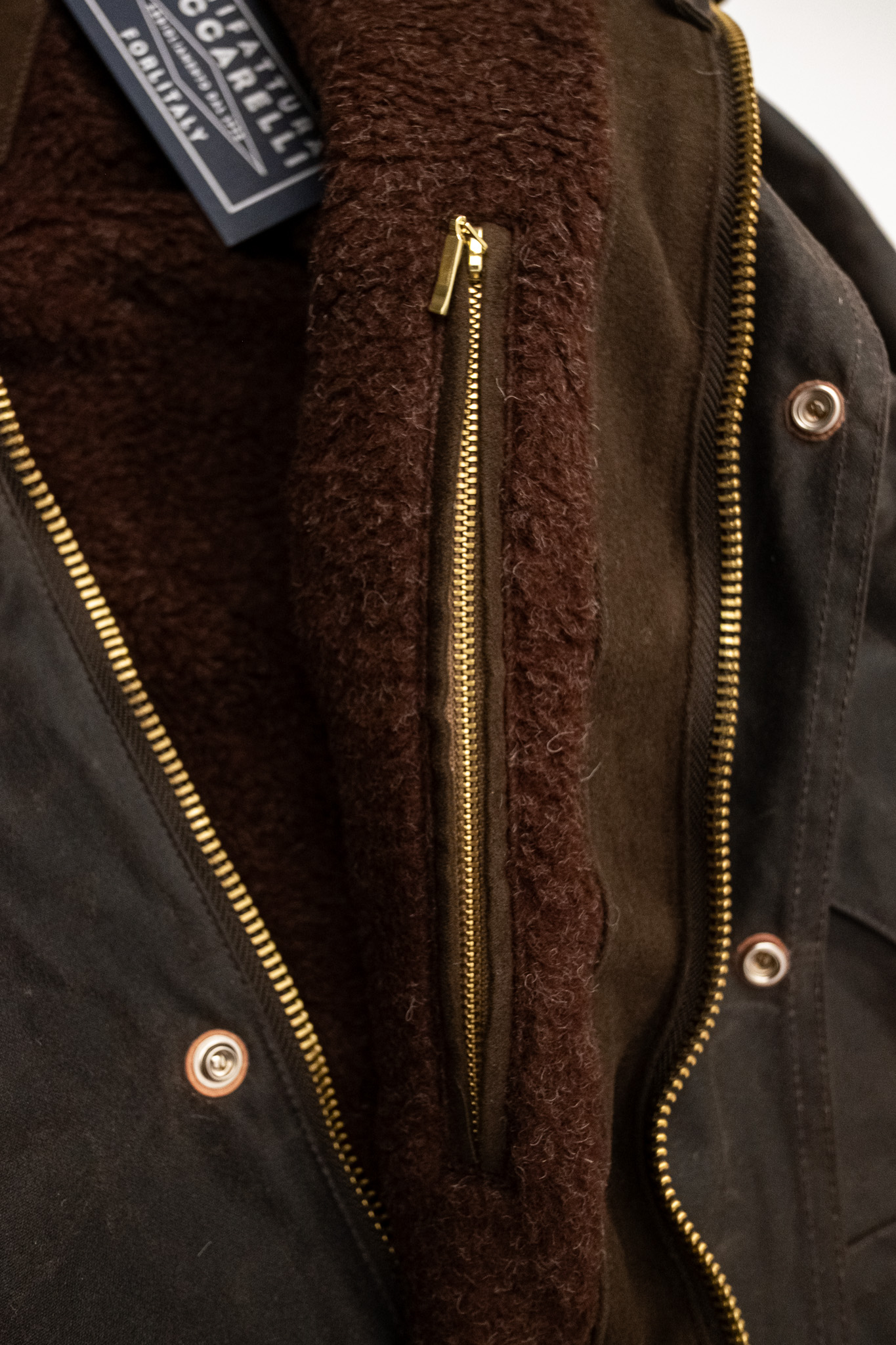 Manifattura Ceccarelli - Mountain Jacket Waxed Cotton Chocolate - 9