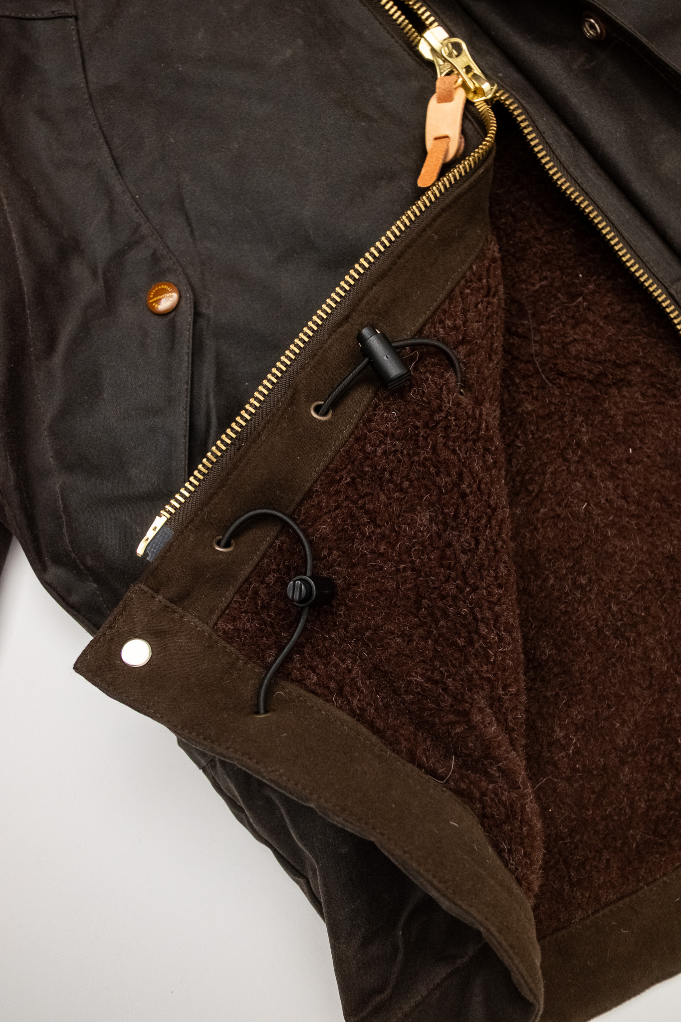 Manifattura Ceccarelli - Mountain Jacket Waxed Cotton Chocolate - 8