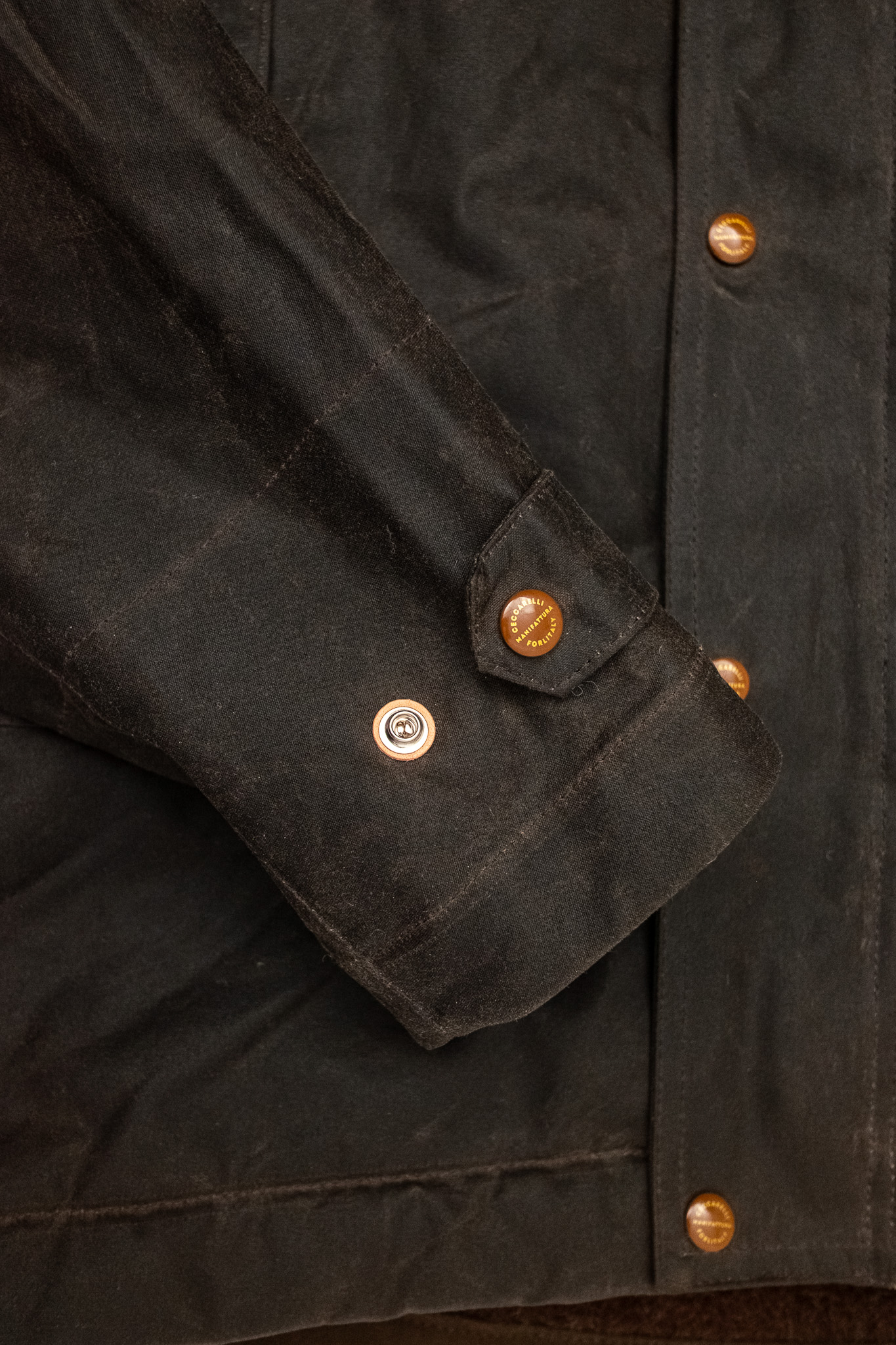 Manifattura Ceccarelli - Mountain Jacket Waxed Cotton Chocolate - 5
