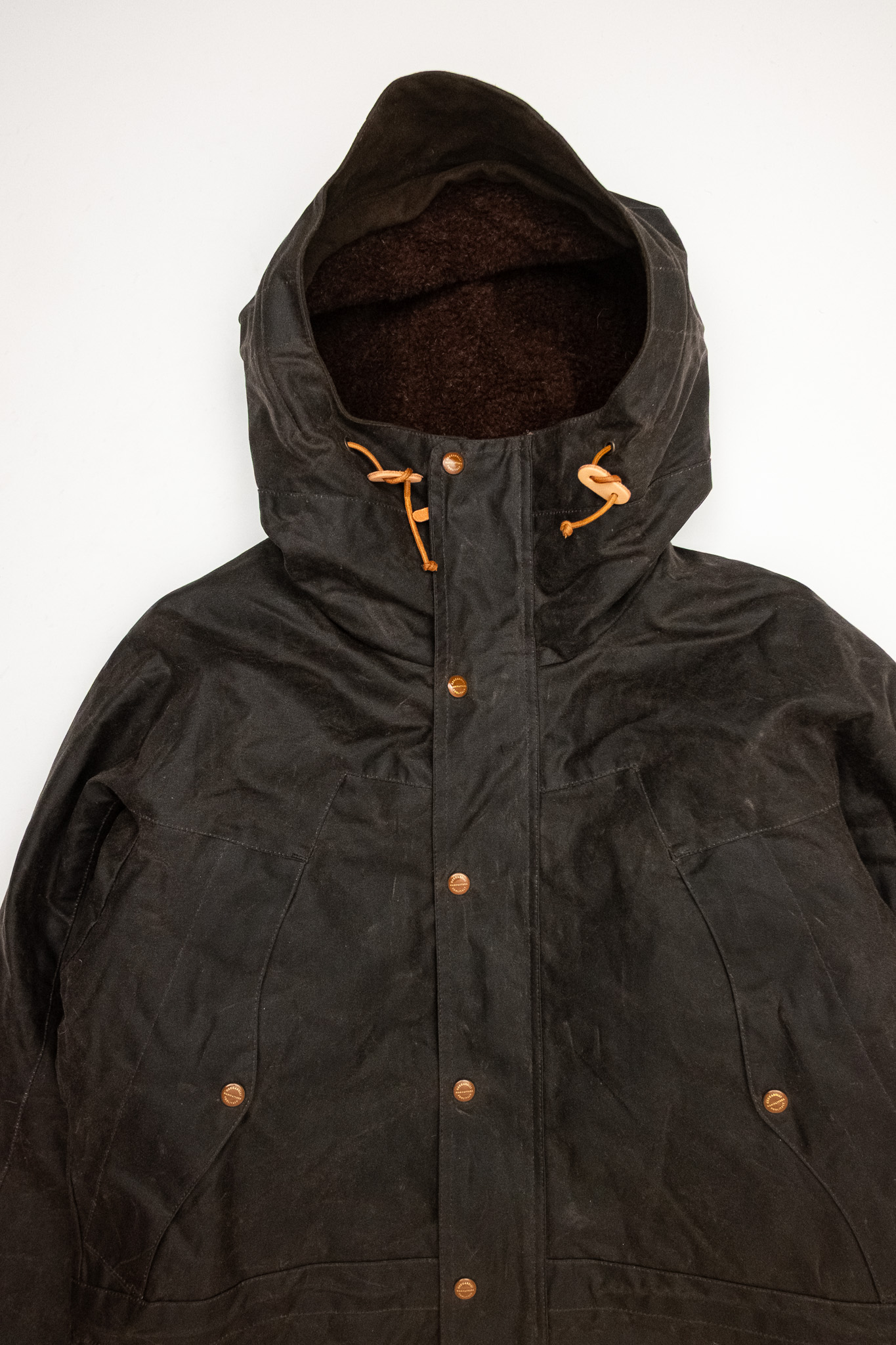 Manifattura Ceccarelli - Mountain Jacket Waxed Cotton Chocolate - 3
