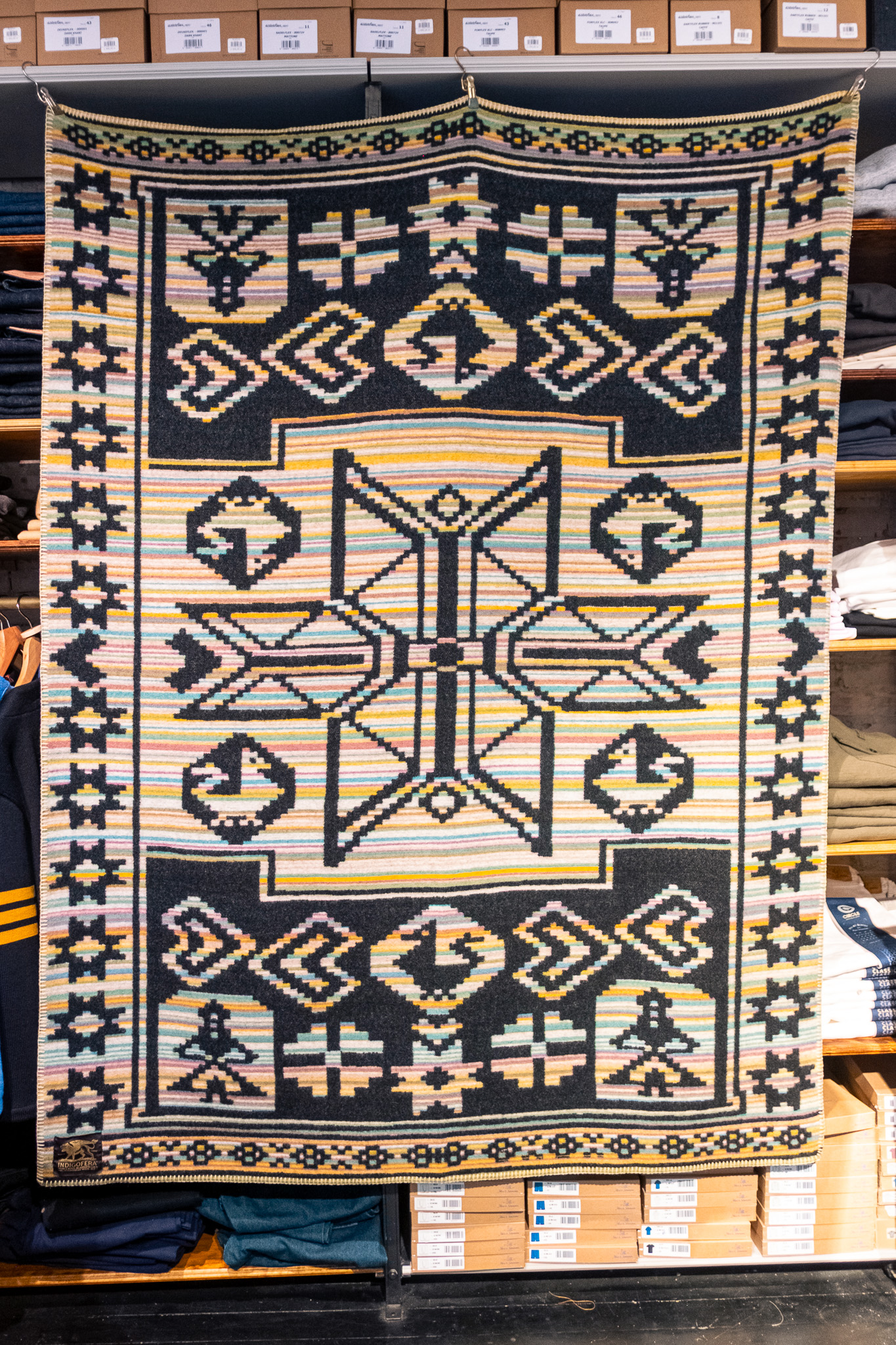 Indigofera - Revinge Pure Wool Blanket