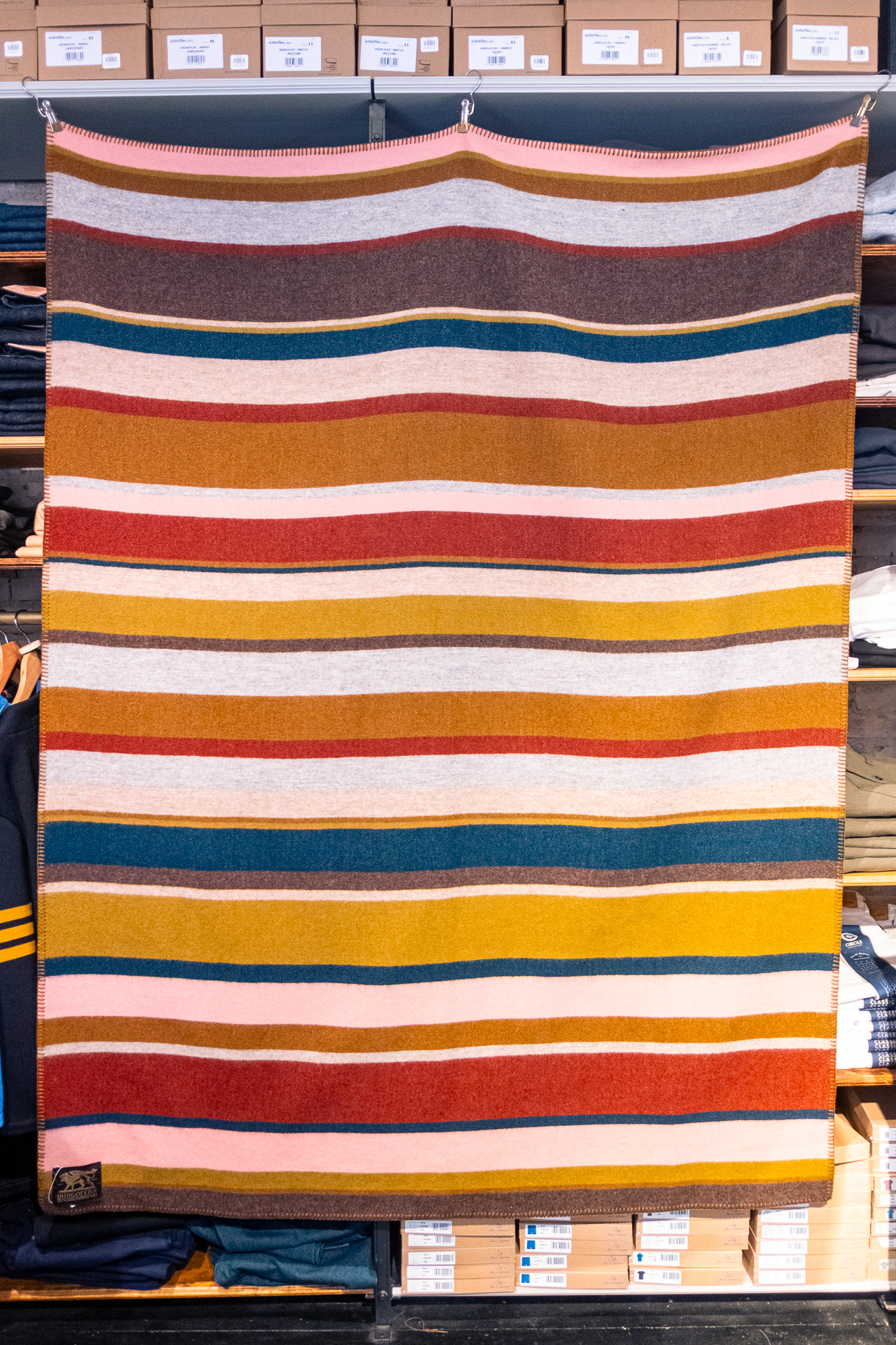 Indigofera - Catskill Pure Wool Blanket