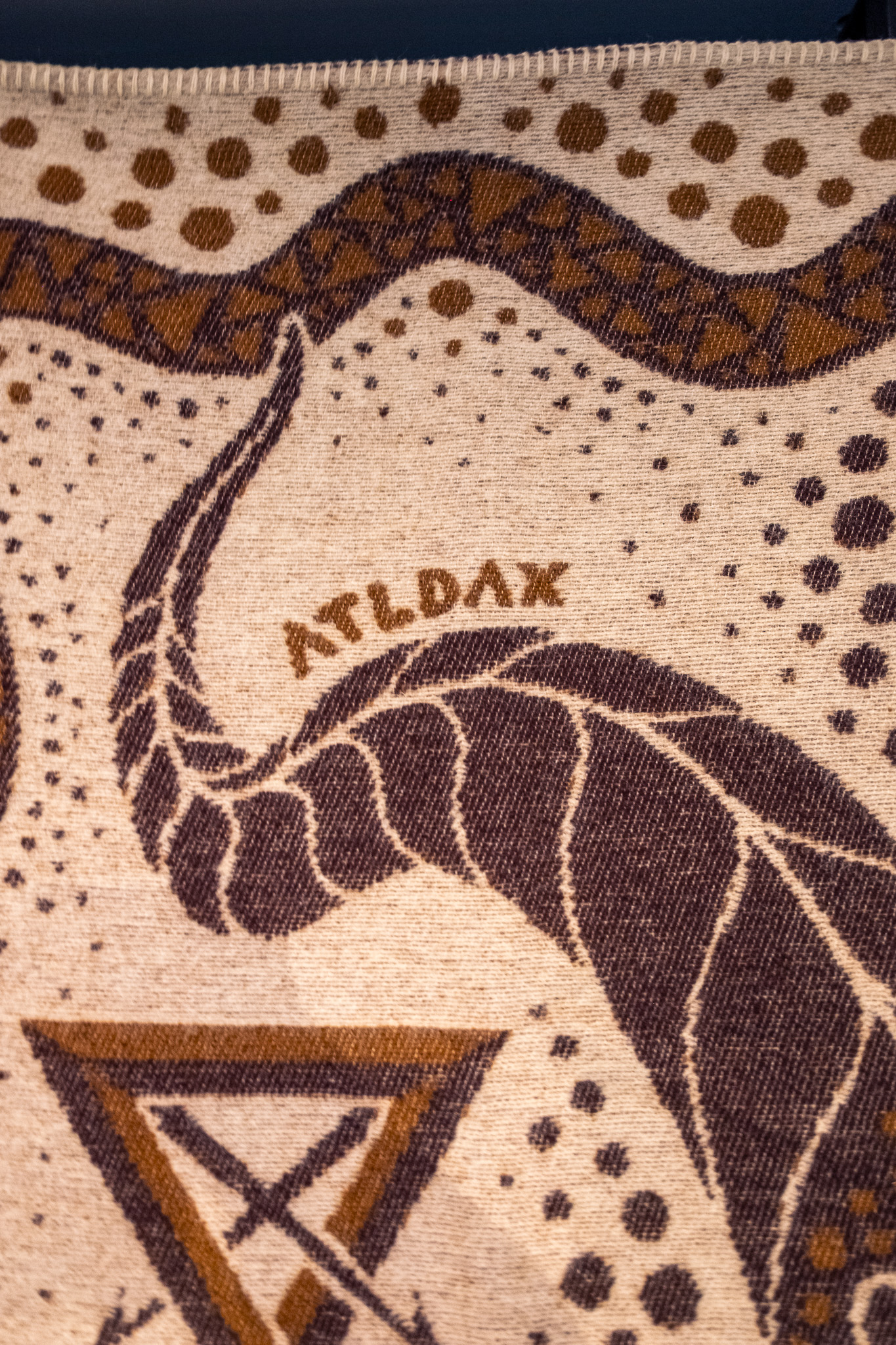 Indigofera - Baphomet Pure Wool Blanket - 6