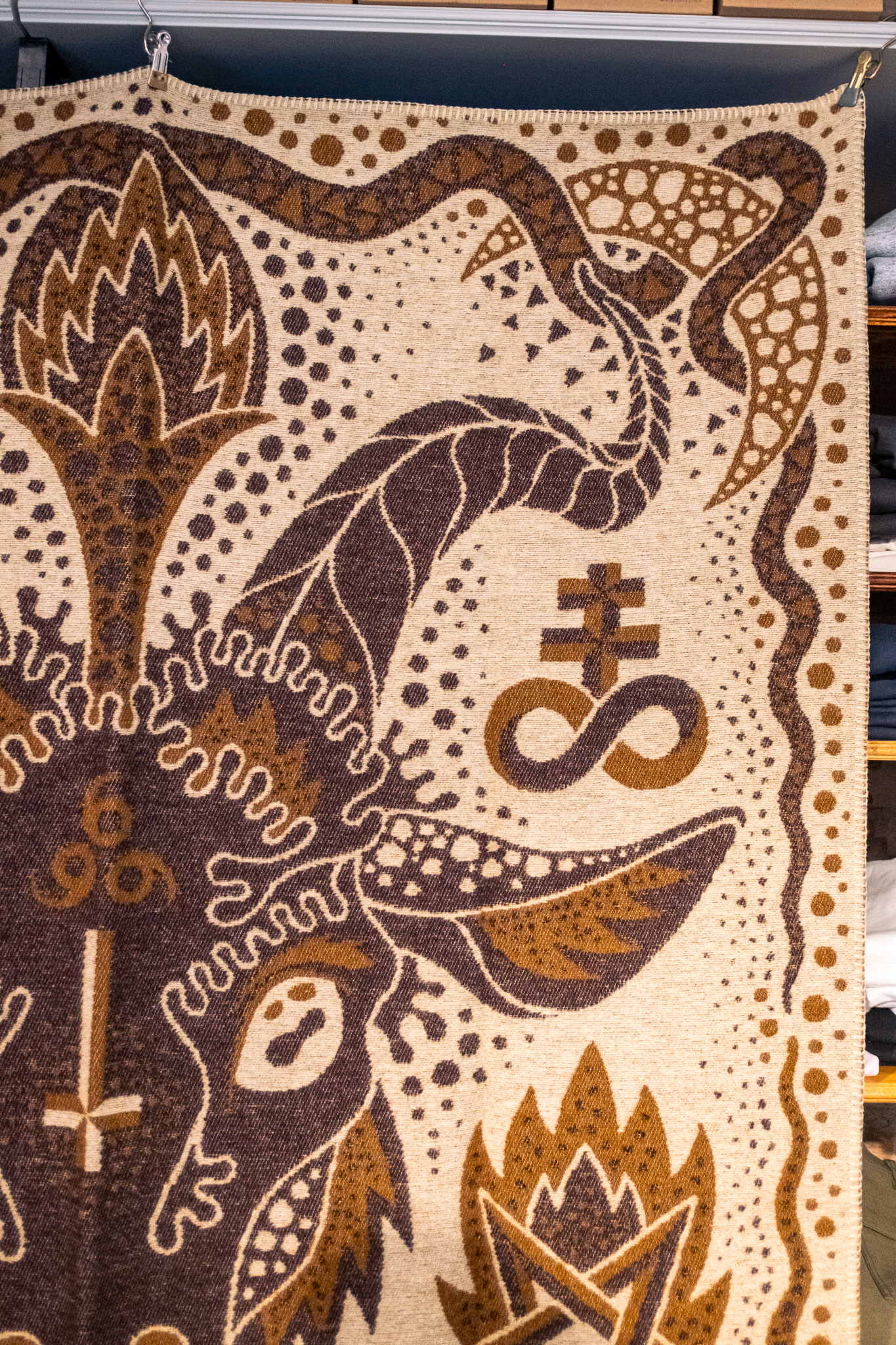 Indigofera - Baphomet Pure Wool Blanket - 2