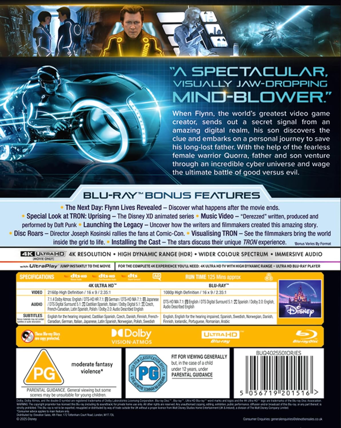 Tron Legacy (4K Ultra HD + Blu-ray) - 2