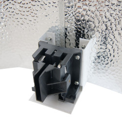 Förstärkt dubbeländad reflektor (med kabel, IEC-hane) - 2