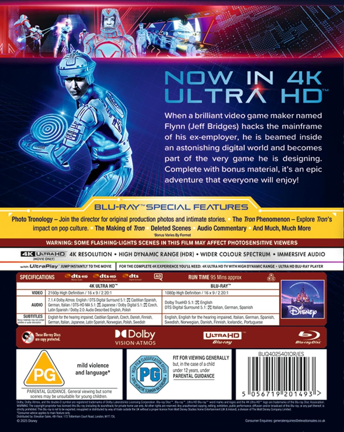 Tron (1982) (4K Ultra HD + Blu-ray) - 2