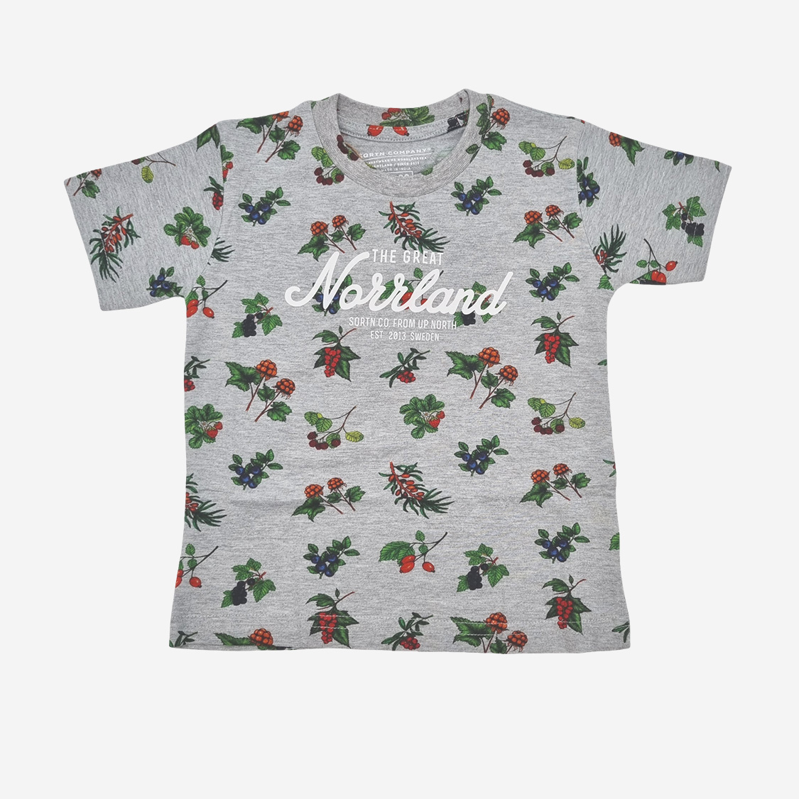 SQRTN - Berry T-Shirt Grey