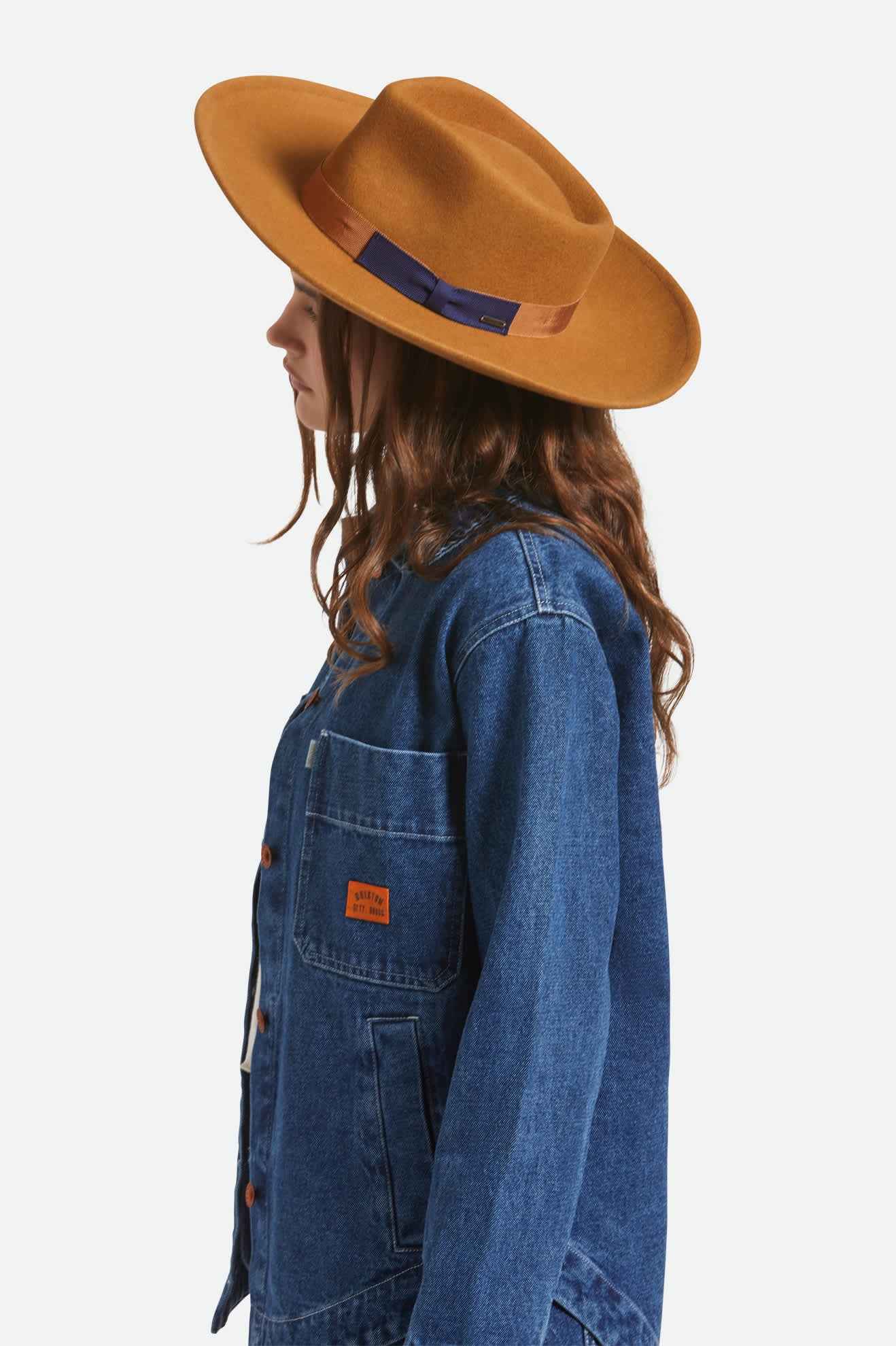 Monet Fedora kamelbrun - 3