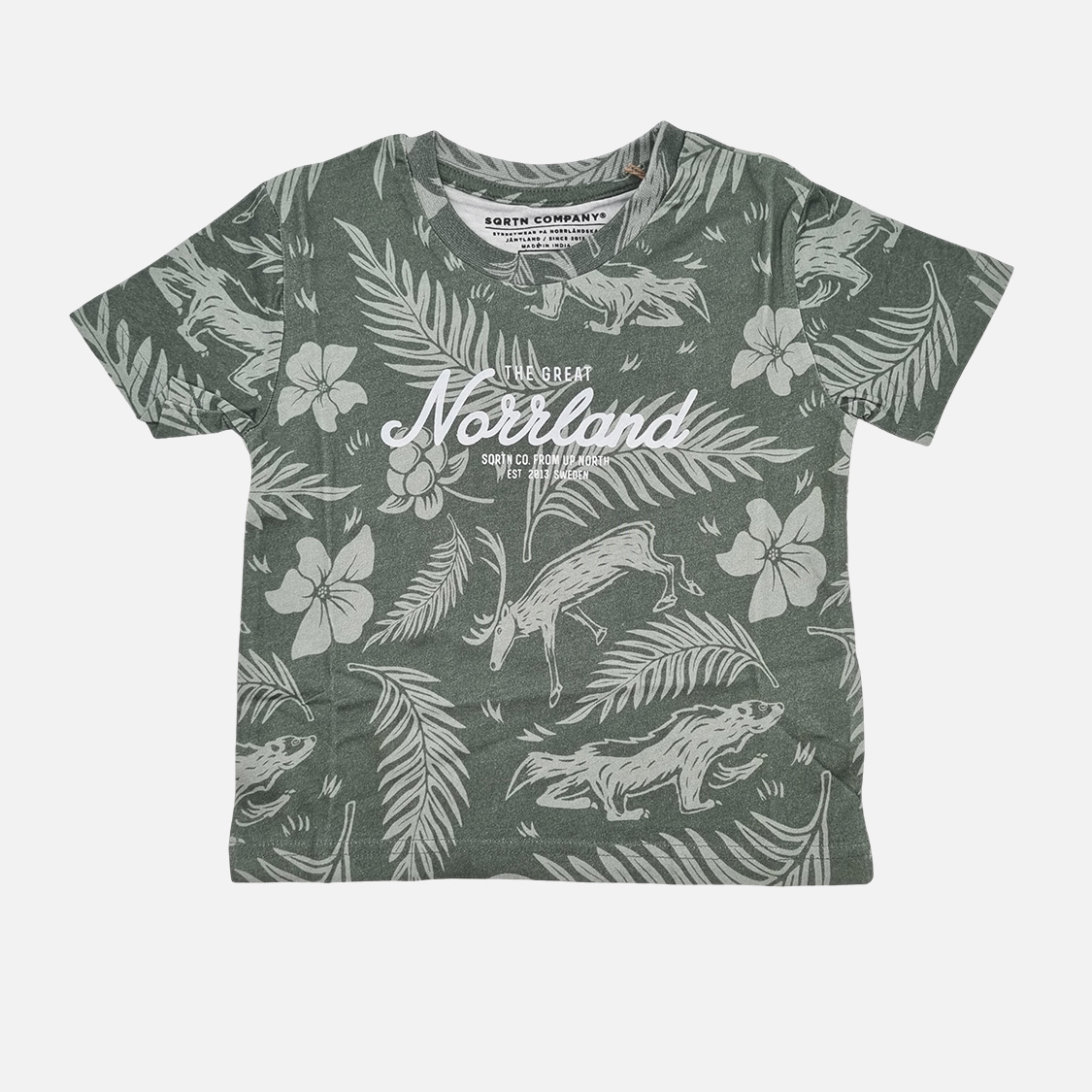 SQRTN - Great Norrland T-Shirt Järven Olive