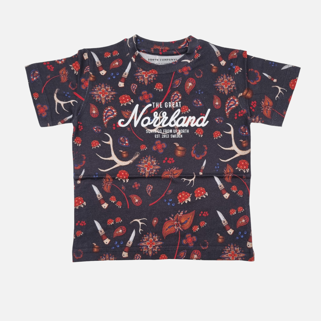 SQRTN - Great Norrland T-Shirt Sapmi Navy