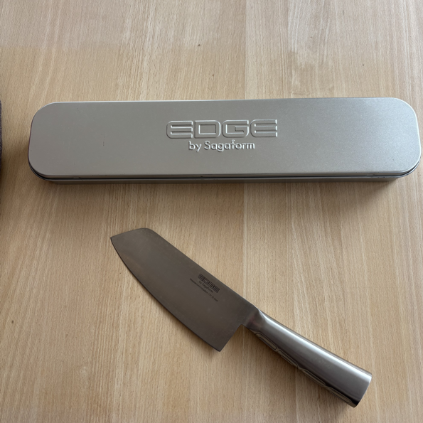 Kockkniv Japansk Sagaform, Edge, 16,6 cm