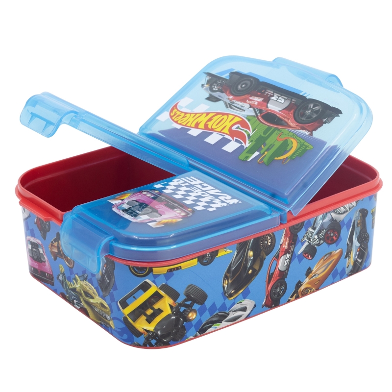 Hot Wheels Matlåda 3-fack - 3