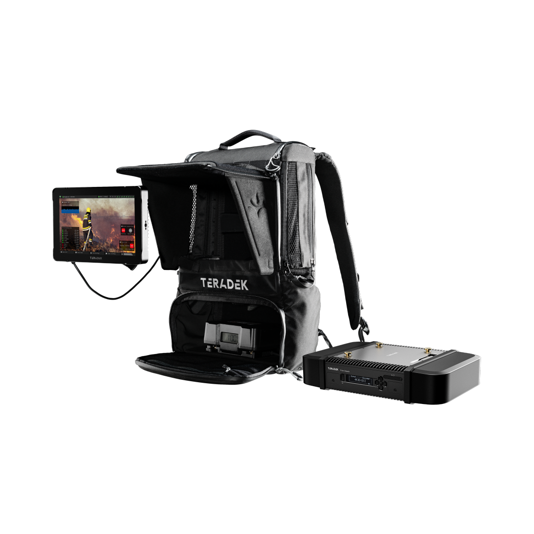 Teradek Prism JetPack 8x 5G-Q HEVC/AVC Field Pack - GM - 9
