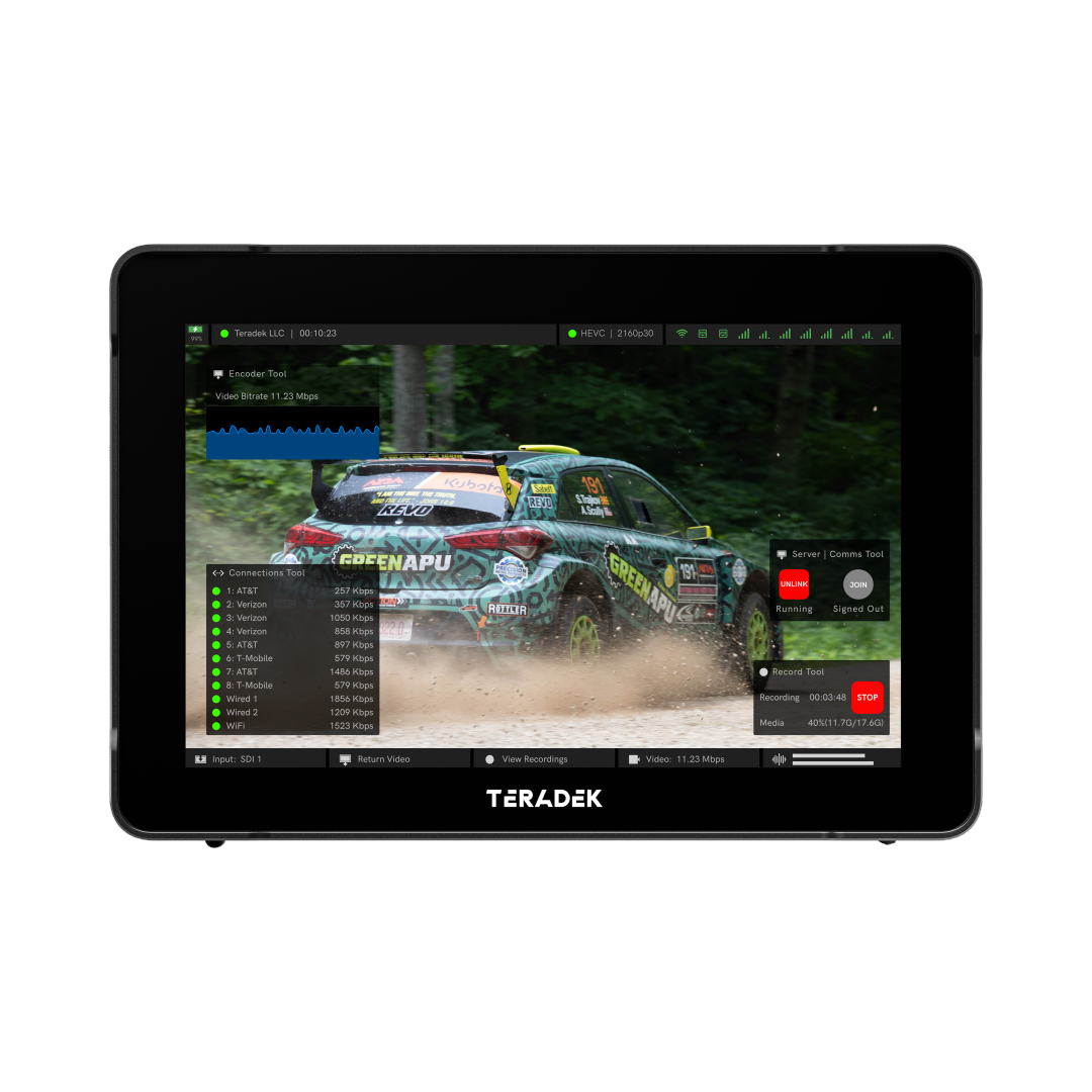 Teradek Prism JetPack 8x 5G-Q HEVC/AVC Field Pack - VM - 18