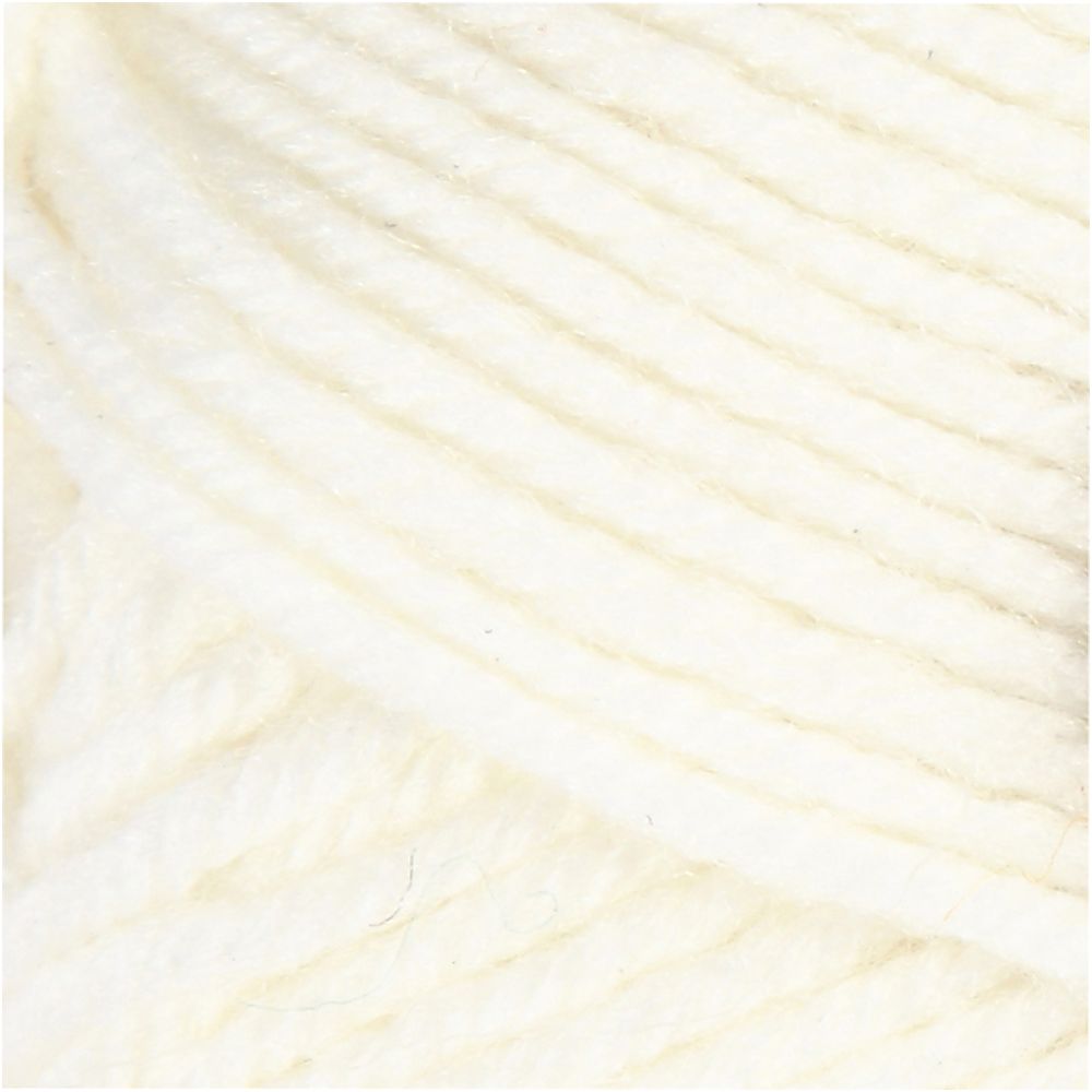 Baby Woll Yarn - Vit