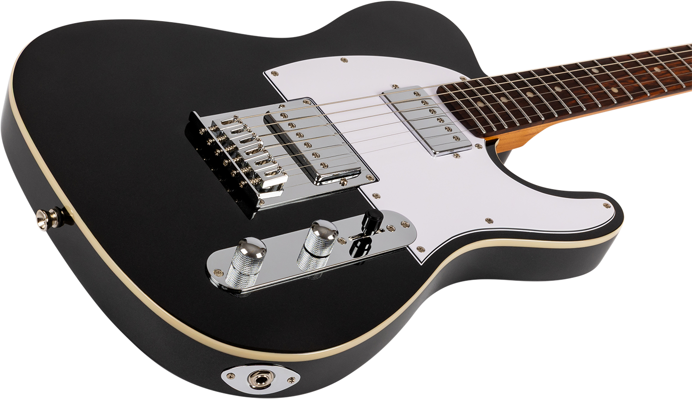 JET Guitars JT-350 BKM H Black - 3