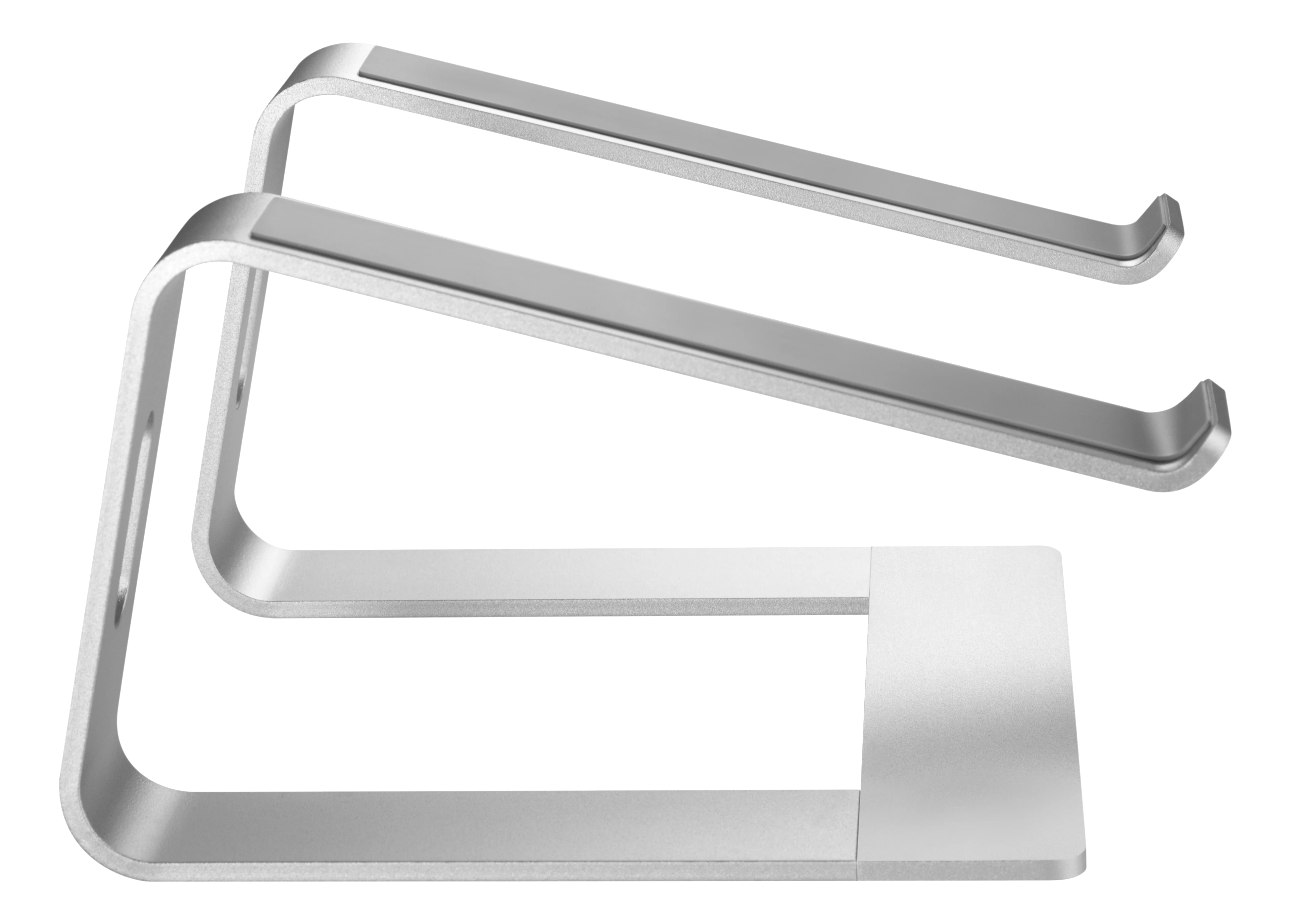 Deltaco Aluminum Laptop Stand, 11-17", raises your laptop 14 cm, silver - 9