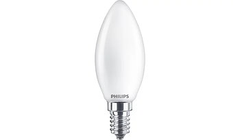 LED Kronljus 40W (4,3W) E14 Matt 2-pack - Philips