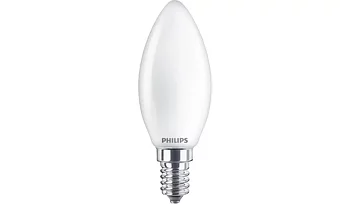 LED Kronljus 40W (4,3W) E14 Matt 2-pack - Philips